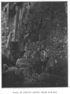 WALL AT CEFAL&Ugrave;, RISING FROM THE SEA