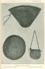 CHEMEHUEVI CARRYING BASKET.<br> CAHUILLA OPEN-WORK BASKET. LUISE&Ntilde;O OPEN-WORK BASKET.