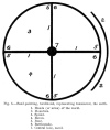 Fig. 5.Sand-painting, torokhoish, representing tamaiawot, the earth.