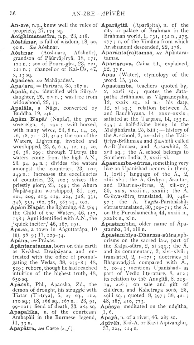 Page 56. An-zre—Ap&icirc;v&ecirc;h