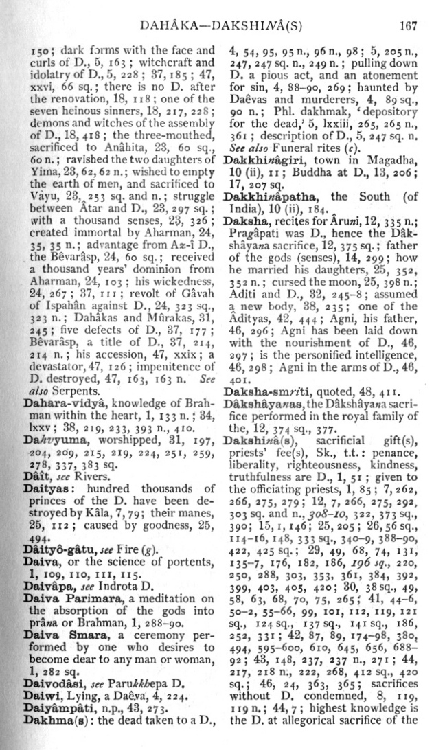 Page 167. Dah&acirc;ka—Dakshin&acirc;(s)