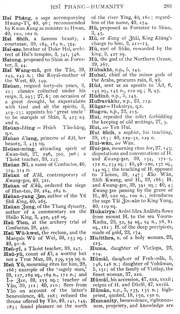 Page 283. Hs&icirc; Phăng—Humanity