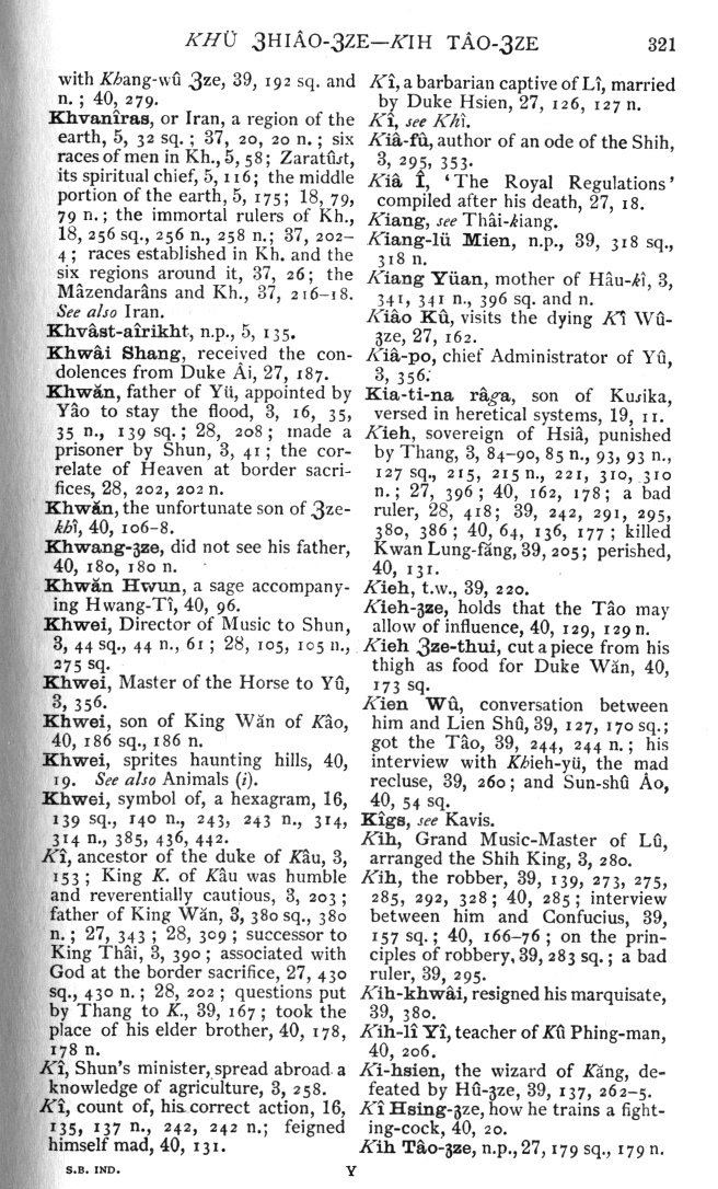 Page 321. Kh&uuml; Qhi&acirc;o-qze—Kih T&acirc;o-qze