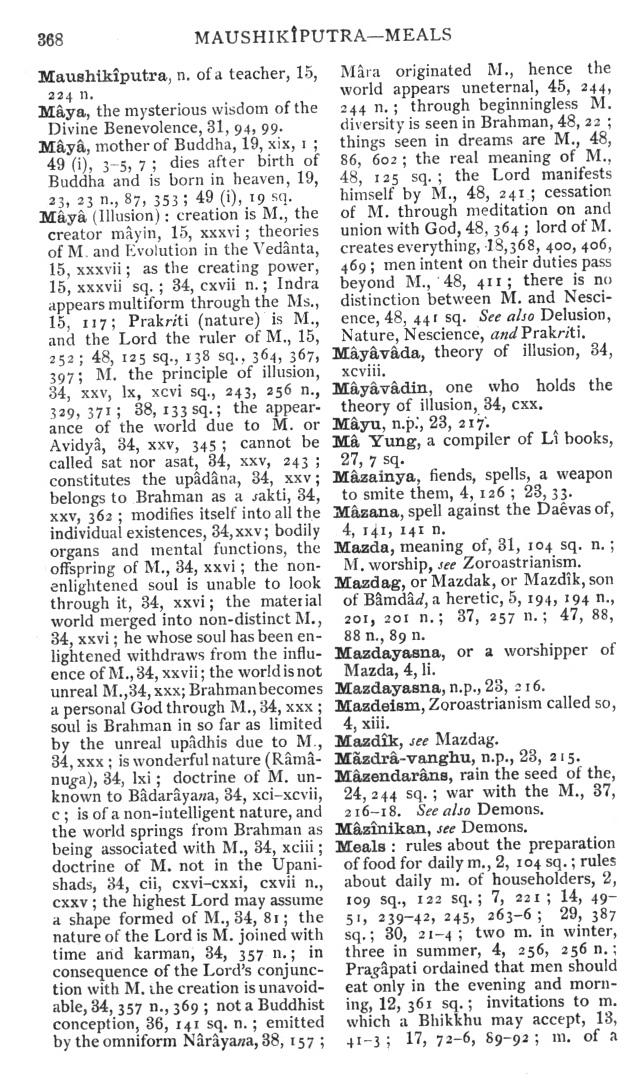 Page 368. Maushik&icirc;putra—Meals