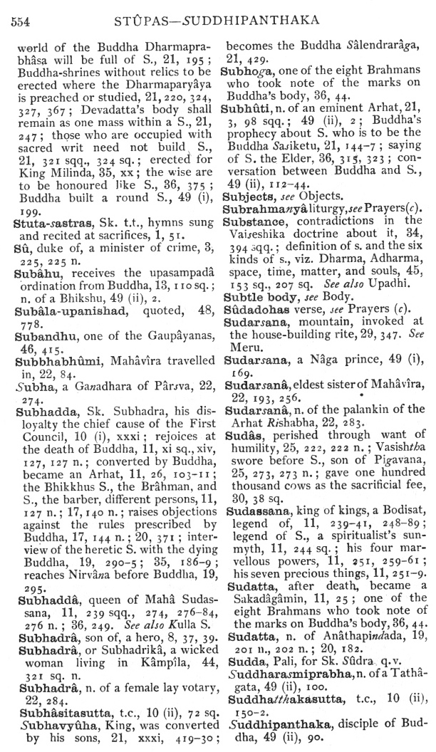 Page 554. St&ucirc;pas—Suddhipanthaka