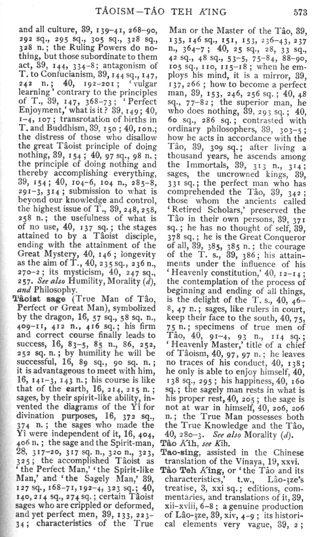Page 573. T&acirc;oism—T&acirc;o Teh King
