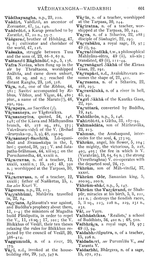 Page 601. V&acirc;&ecirc;dhayangha—Vaidarbhi