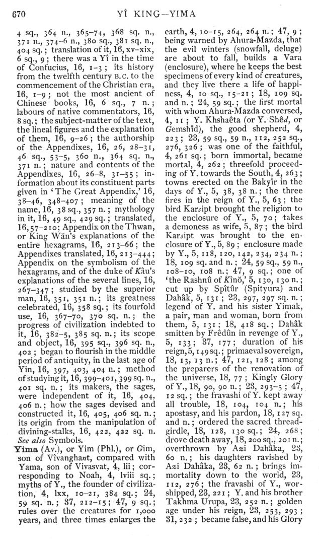 Page 670. Y&icirc; King—Yima