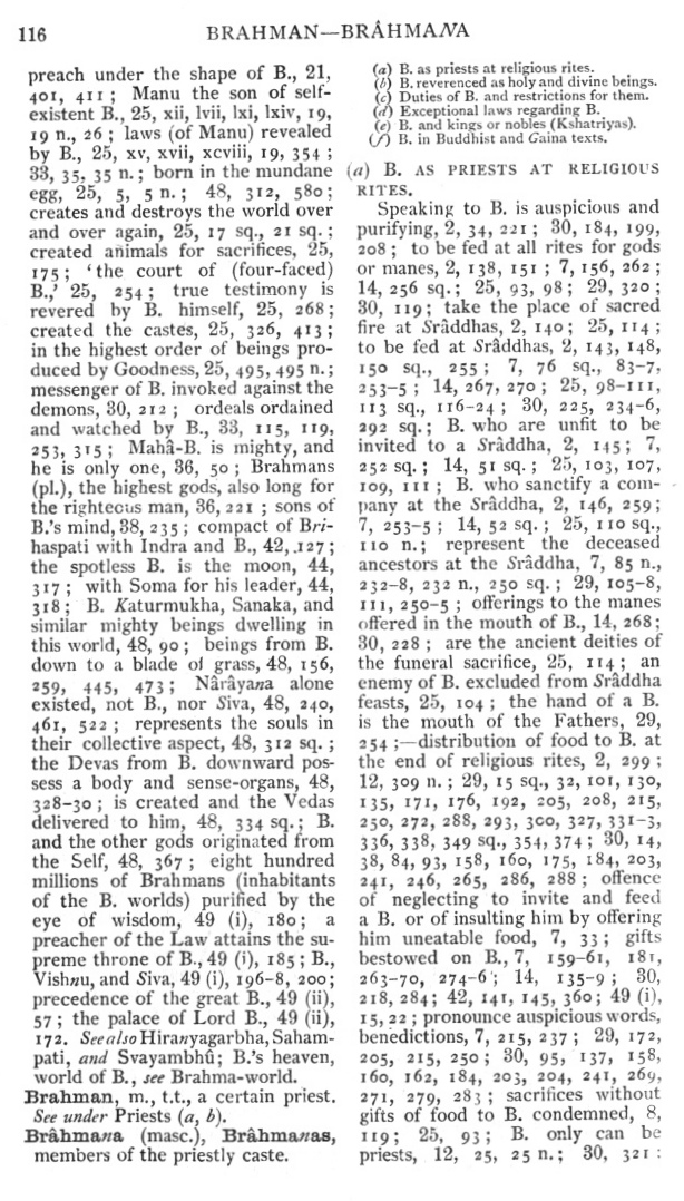 Page 116. Brahman—Br&acirc;hmana