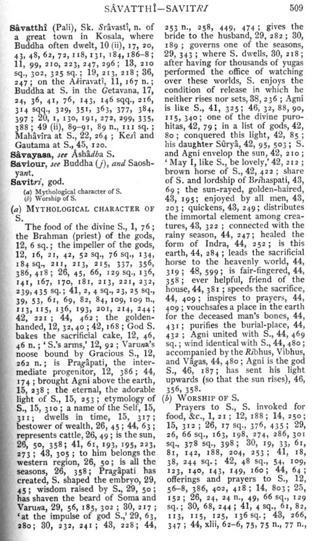 Page 509. S&acirc;vatth&icirc;—Savitri